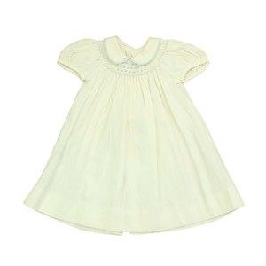 Charming Cream Kids Casual Dress